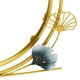 thumbnail image 2 of Espejo Redondo Deco Mural Dorado Floral 70 Cm, 2 of 5