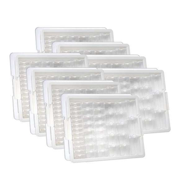 Organizador de Cuentas – Soluciones de Almacenamiento – Pack de 8 Transparentes