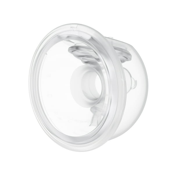 Momcozy Accesorios de Repuesto para Extractor de Leche S9 Pro Y S12 Pro, Vaso Colector Completo con Brida de Sellado Doble de 24 mm, 180 ml (Paquete de 1)