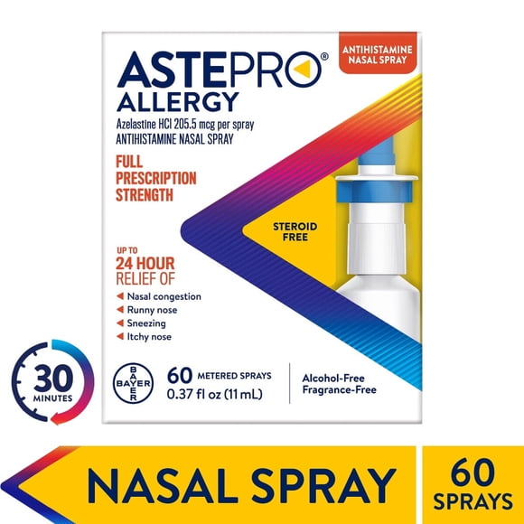 Spray Nasal Astepro Azelastina 205.5mcg 60 Dosis Antialergias