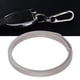 thumbnail image 2 of Llavero de aleación de titanio de 26 mm con pulsador lateral, herramienta pequeña para exteriores, accesorio para llavero (gris), 2 of 8