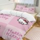 thumbnail image 3 of Hello Kitty Pink Comforter Twin SizeComforter Set for Kids Girls3Pcs Bedding Set Printed Comforter with 2 PillowcasesDown AlternativeSoft and Lightweight Bed Sheets, 3 of 5