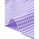 thumbnail image 5 of INSPIRE CHIC Falda de Cuadros para Mujer Regreso a Clases Verano Casual Cintura con Cordón Falda Midi de Línea A con Volantes Cuadros Lila S, 5 of 6