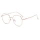 thumbnail image 1 of Gafas Blu-ray, gafas para leer/jugar/usar el ordenador/teléfono, gafas poligonales antifatiga, 1 of 5