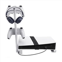 Base Universal Con Hub Usb Aaronmei Blanco Para Ps5 Slim Y Ps5 Pro