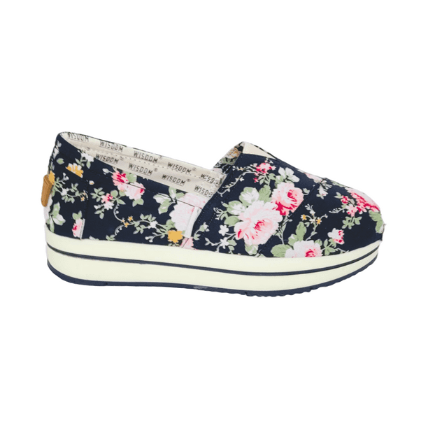 ALPARGATAS WISDOM FLOREADO ROSE MUJER | W-010 - Talla 38