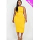 thumbnail image 1 of Vestido Largo con Espalda Abierta Cruzada en Talla Grande, 1 of 11
