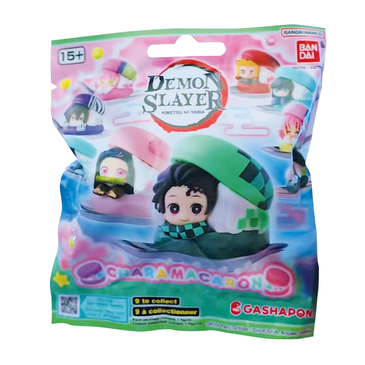 Figura Sorpresa Demon Slayer Chara Macaron Blind Bag Bandai