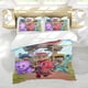 thumbnail image 5 of Dino Rancho Conjunto de sábanas temático, trío de piezas, cómodo y amigable con la piel, diseño único, regalo de decoración para el hogar para familiares, amigos y fans,140cm *210cm, 5 of 6
