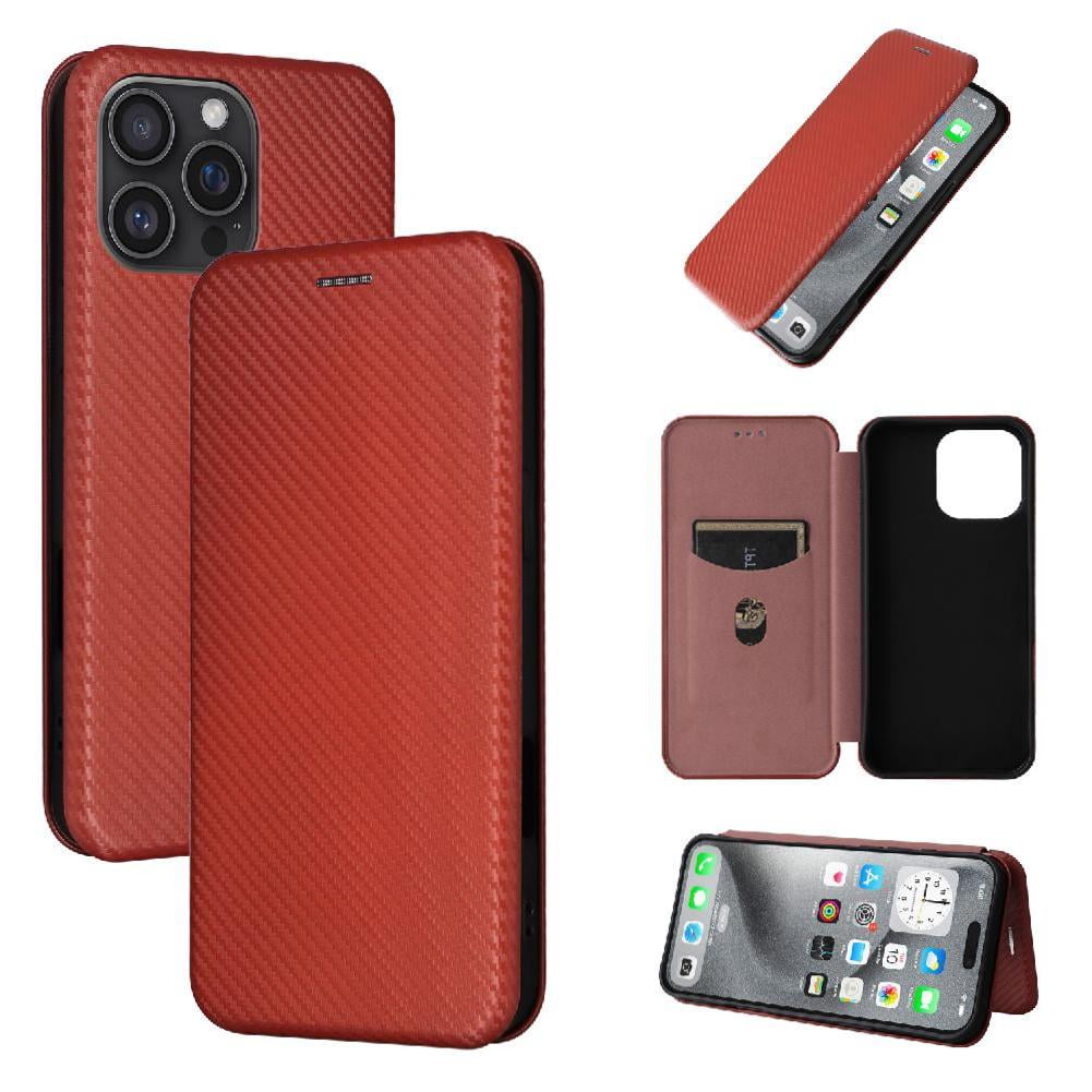 Funda Flip Para Foxdock Iphone 16 Pro Max - Funda Magnética De Negocios, Funda Protectora Delgada