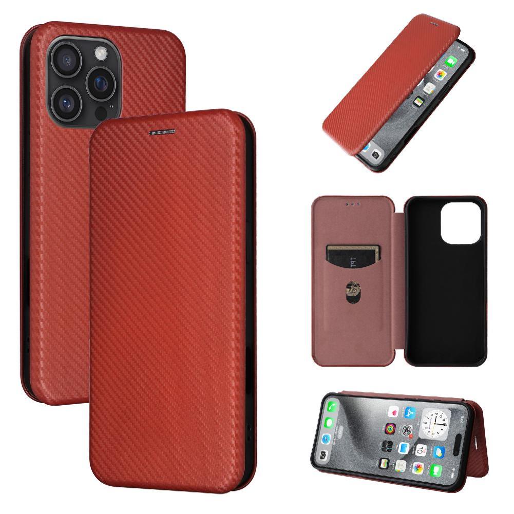 Funda Flip Para Foxdock Iphone 16 Pro Max - Funda Magnética De Negocios, Funda Protectora Delgada