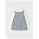 thumbnail image 3 of Vestido pichi combinado gris 8 Años, 3 of 6