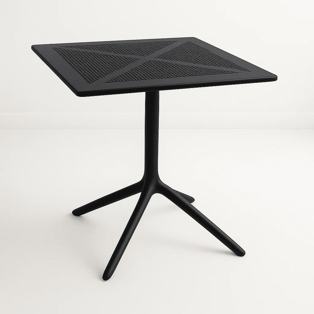 Klik Muebles - Mesa Restaurant 80x80 Polipropileno Terraza Exterior