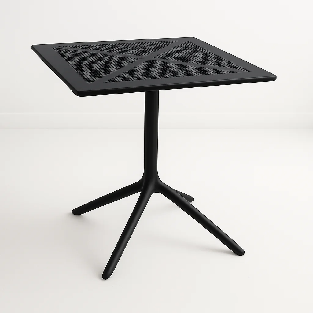 Klik Muebles - Mesa Restaurant 80X80 Polipropileno Terraza Exterior