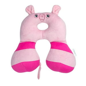 Pumucki - Cojín Cervical Para Bebé Color Rosado