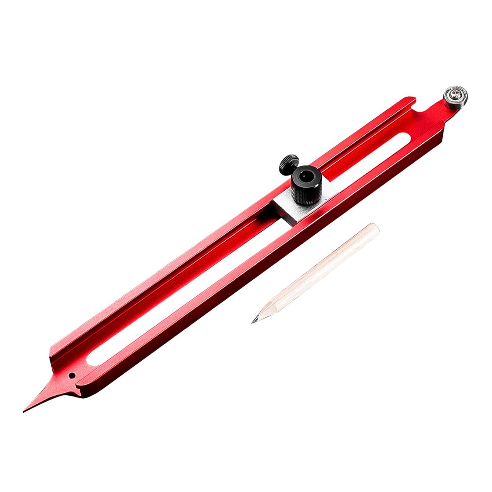 Magideal - Herramienta De Trazado De Contornos Con Bloqueo Para Lápiz, Regla De Perfil Para Medición De Esquinas Y Bordes De Carpintería, Acabado De Carpintería,