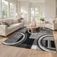 thumbnail image 1 of Alfombras Para Living Medida 150x200cm Textura Lisa Diseño Estampado Con Antideslizante, 1 of 3