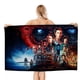 thumbnail image 1 of Stranger Things Toalla de playa de secado rápido con diseño temático, regalo para mujeres y niñas, ideal para cumpleaños, fans, amantes de la música, uso en la playa o al aire libre,78*180cm, 1 of 6