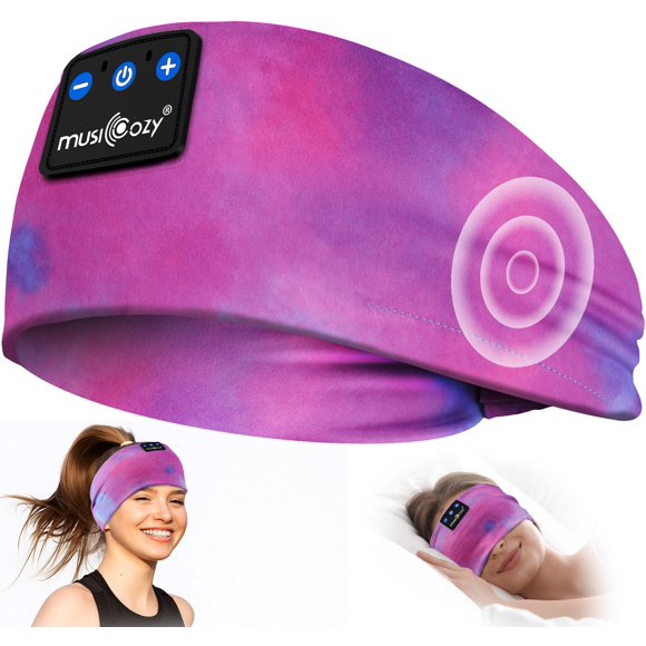 Auriculares MUSICOZY Bluetooth Tie‑Dye 29 pulgadas