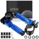 thumbnail image 1 of Estriberas traseras plegables para motocicleta JXPANG M8, azules, universales, 1 of 7