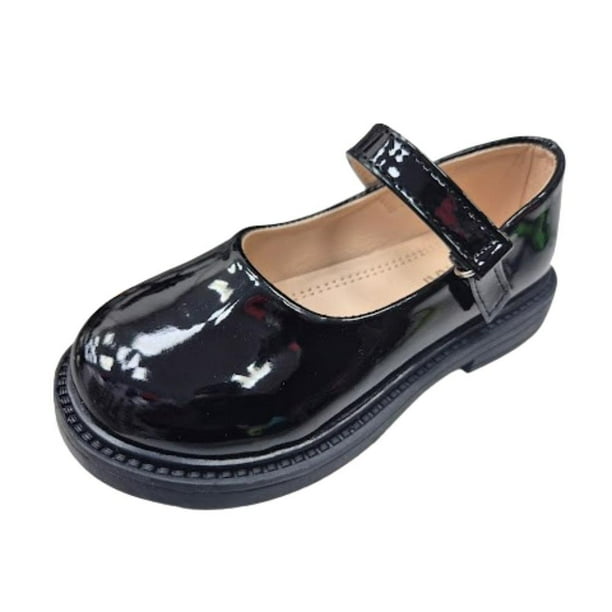 Zapato Charol Niña Negro Vestir