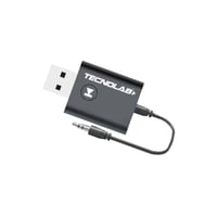 Tecnolab - Mini Adaptador Receptor Y Transmisor De Audio Bluetooth 5.0