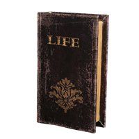 Bothyi - Caja De Almacenamiento De Libro De Simulación De Estilo Europeo Para Mesa, Adornos Para El Hogar, Vida