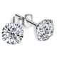 thumbnail image 1 of Pendientes Aretes Aros Puntos Luz En Plata 925 Zirconia 5mm, 1 of 3