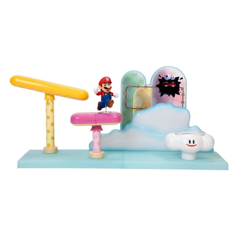 Nintendo - Figura De Acción Super Mario 2.5 Cloud Playset.