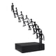 thumbnail image 5 of Escultura abstracta de metal, arte, estatua, artesanía, adorno minimalista, decoración moderna para el hogar, decoración de aniversario, sala de estar, 5 of 5