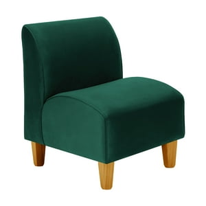 Bodevir - Poltrona Soft 1C Felpa 04 Verde Botella