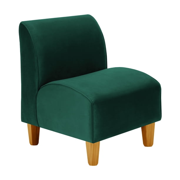 Poltrona Soft 1C Felpa 04 Verde Botella