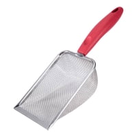 Magideal - Pala Para Arena De Gatos Tamizado Profundo, Mango Ergonómico Eficiente, Pala Para Excrementos De Gato, Herramienta De Limpieza De Arena Para Caja De A 5 Malla