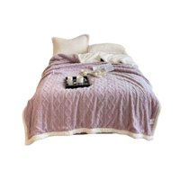 Myl Todo Para El Hogar - Frazada Con Sherpa Trenzada 230X200 Cm 01