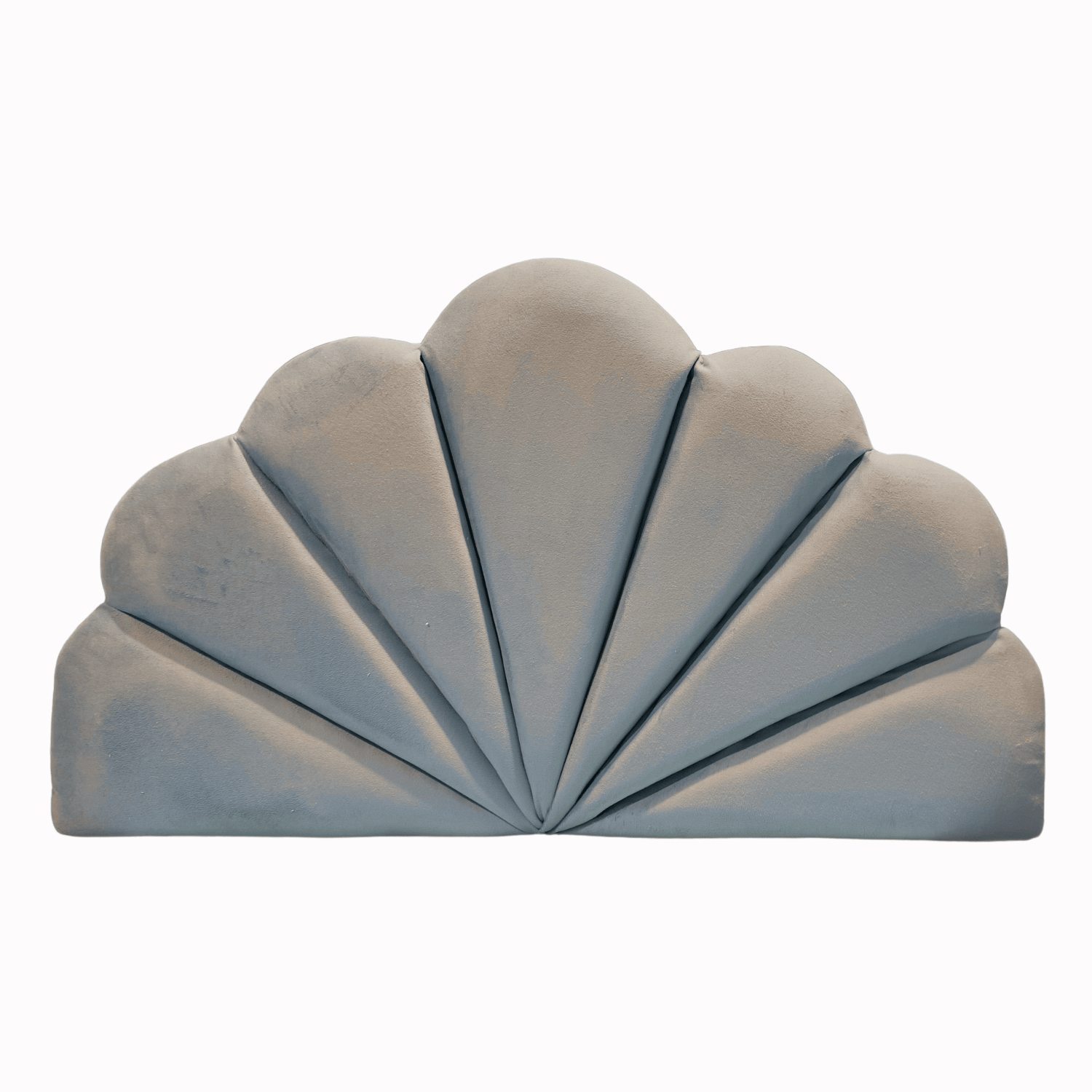 Muebles Rimar - Respaldo Coral 1 Plaza Gris Felpa