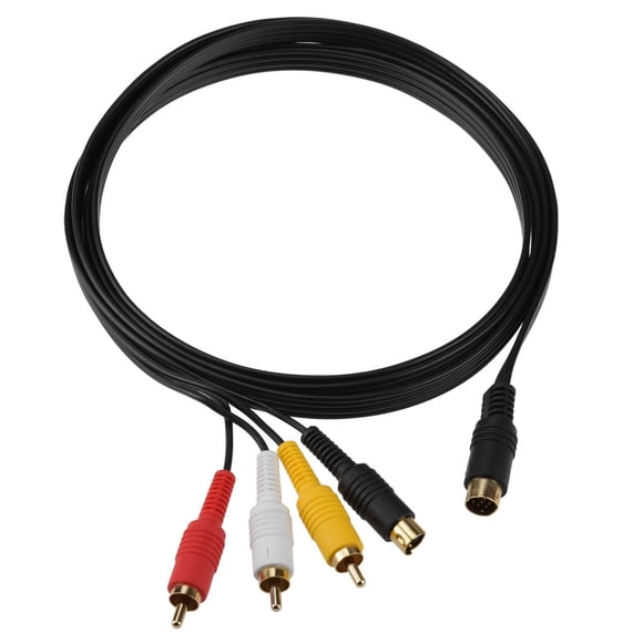 Cable AV Mcbazel S-Video RCA para Sega Saturn de 1,7 m