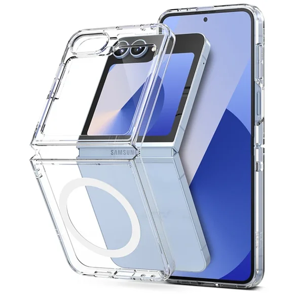Carcasa Ringke Para Galaxy Z Flip 7 FE / 6 Fusion Magnética Transparente