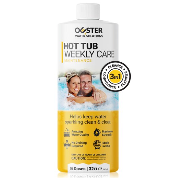 Limpiador 3‑en‑1 Semanal para Tinas de Hidromasaje Bio Ouster 946 ml