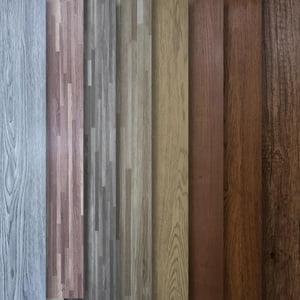 Genérico - Piso Vinilico Autoadhesivo 1 Caja 2.5M2 Antideslizante 18 Und Gris Oscuro