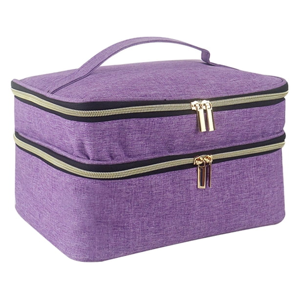 Organizador de almacenamiento de costura multifunción vacío DIY bolsa de almacenamiento de gran capacidad organizador portátil estuche organizador de
