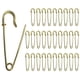 thumbnail image 1 of Imperdibles dorados resistentes para mantas (30 unidades) para mantas, manualidades, faldas y kilts., 1 of 5