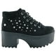 thumbnail image 2 of Botin Estrella Alto Negro Danicolle, 2 of 4