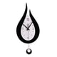 thumbnail image 3 of Relojes De Pared De Cocina De Péndulo Modernos Con Pilas Decorativas Negras, 3 of 3