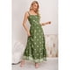 thumbnail image 3 of Maxi Vestido Mujer Largo Holgado Pabilos Estampado 3360, 3 of 3