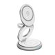 thumbnail image 1 of Soporte De Cargador Inalámbrico Portátil, Soporte De Mesa, Ligero, Resistente, Ajustable, Color Blanco, 1 of 5