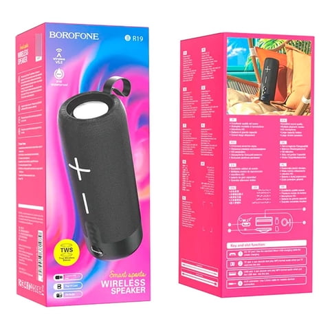 Parlante Borofone Br19 Negro Azul