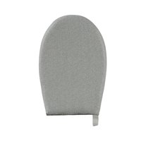 Bothyi - Guante De Planchado A Vapor Para Ropa, Portátil, Para Puños, Mangas, Ropa, Cabeza Redonda Gris