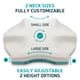thumbnail image 2 of Cpap Pillow Espuma Viscoelástica De Firmeza Media Con Altura Ajustable, 2 of 7