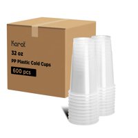 Vasos Desechables De Plástico Karat C-Kpp32 32 Oz (600 Unidades)