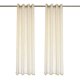 thumbnail image 2 of Cortina 2 Paños Velo Textura Lino Natural Beige, 2 of 6